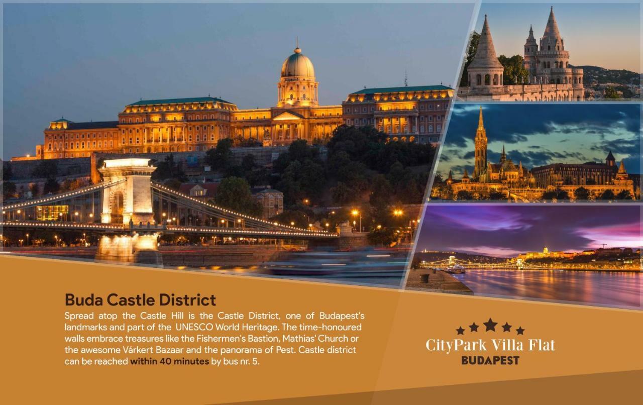 CityPark Villa Flat Budapest Exteriör bild