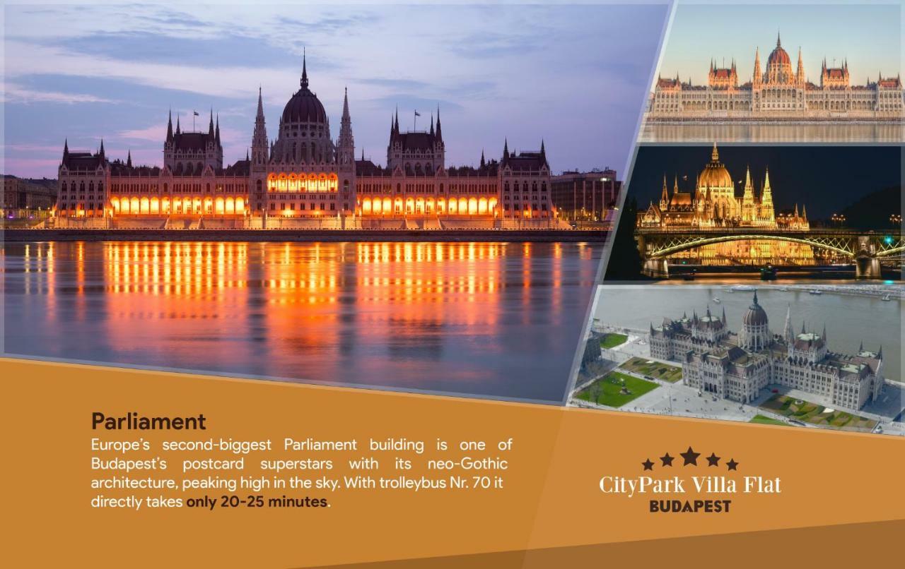 CityPark Villa Flat Budapest Exteriör bild